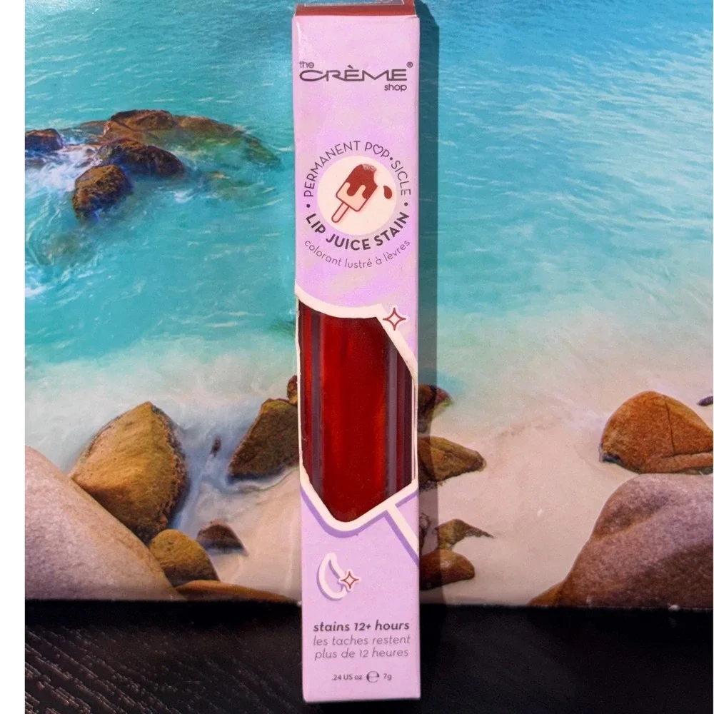The Crème Shop Permanent Lip Juice Stain Lipstick Colorant - Raspberry Realness